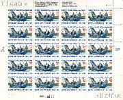 1995 U.S. Naval Academy 150th Anniversary 32 Cent US Postage Stamp MNH Sheet of 20 Scott #3001