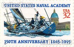 1995 U.S. Naval Academy 150th Anniversary 32 Cent US Postage Stamp MNH Sheet of 20 Scott #3001