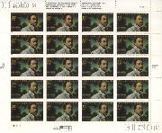 1995 Tennessee Williams - Literary Arts Series 32 Cent US Postage Stamp MNH Sheet of 20 Scott #3002