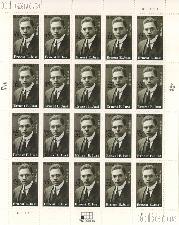 1996 Ernest E. Just  - Black Heritage Series 32 Cent US Postage Stamp MNH Sheet of 20 Scott #3058