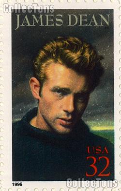 1996 James Dean - Legends of Hollywood Series 32 Cent US Postage Stamp MNH Sheet of 20 Scott #3082