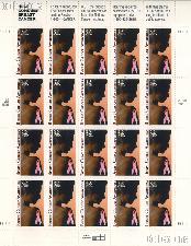 1996 Breast Cancer Awareness 32 Cent US Postage Stamp MNH Sheet of 20 Scott #3081