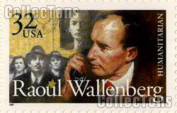 1997 Raoul Wallenberg 32 Cent US Postage Stamp MNH Sheet of 20 Scott #3135