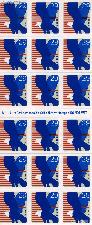 1994 Eagle 29 Cent US Postage Stamp Unused Booklet of 18 Scott #2598a