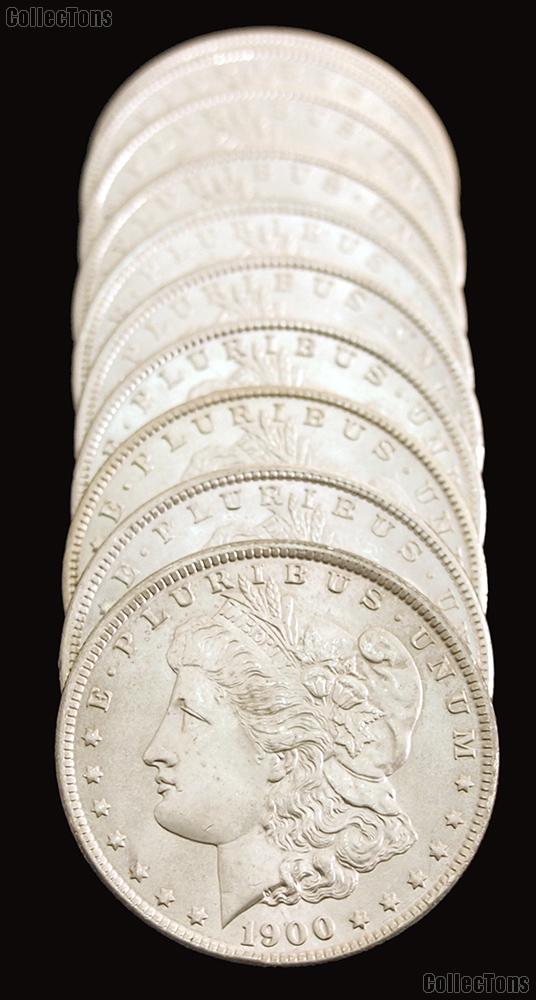 1900 BU Morgan Silver Dollars from Original Roll