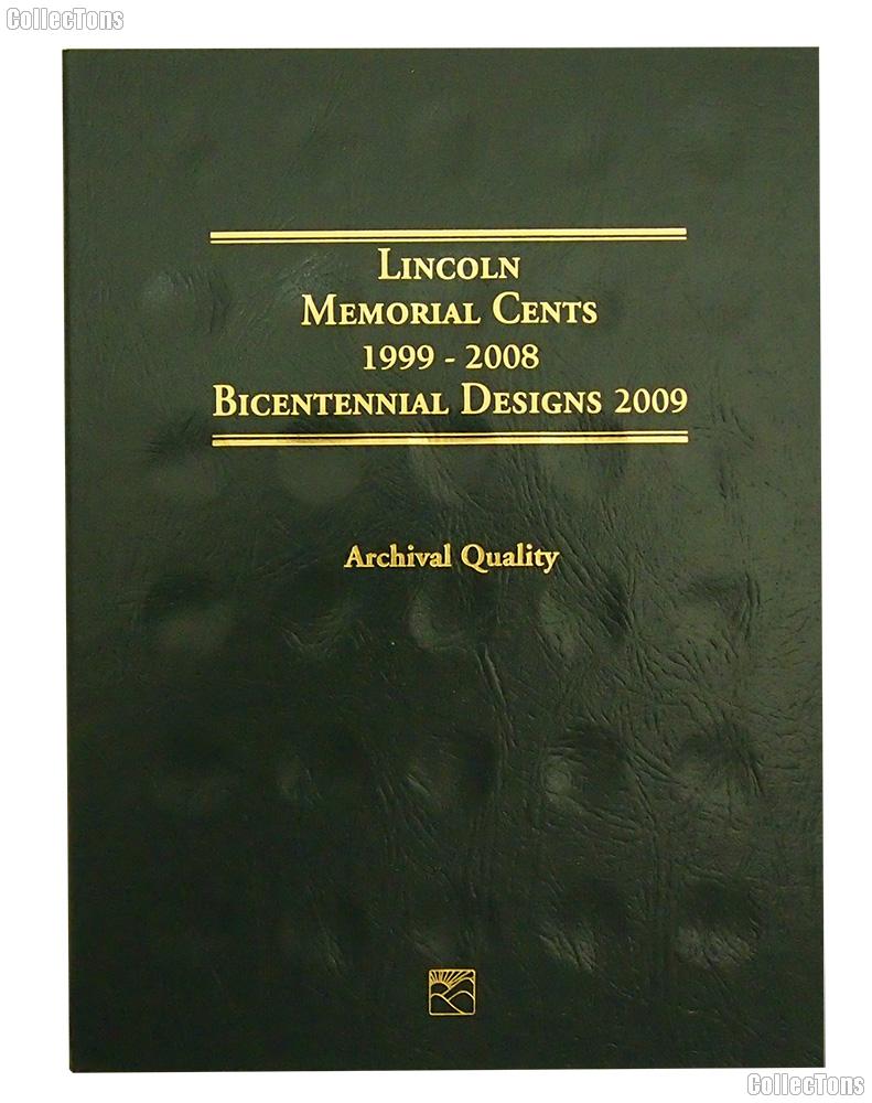 Littleton Lincoln Memorial Cents 1999-2008 Bicentennial Designs 2009 Coin Folder LCF31