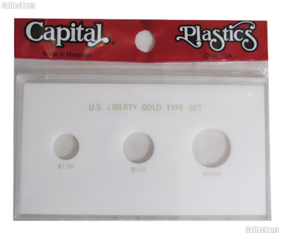 Capital Plastics 4x7 Meteor Case - US Liberty Gold Type Set
