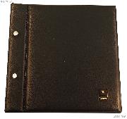 Showgard U.S. First Day Cover Stamp Album in Black - Holds 100 Covers