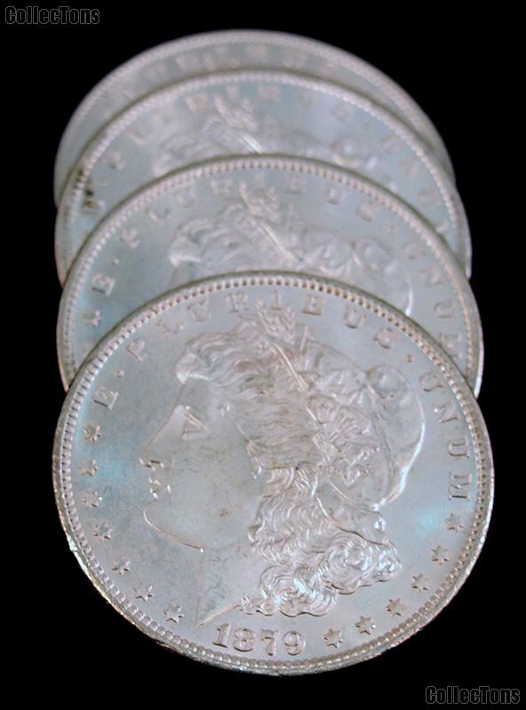 1879-S BU Morgan Silver Dollars from Original Roll