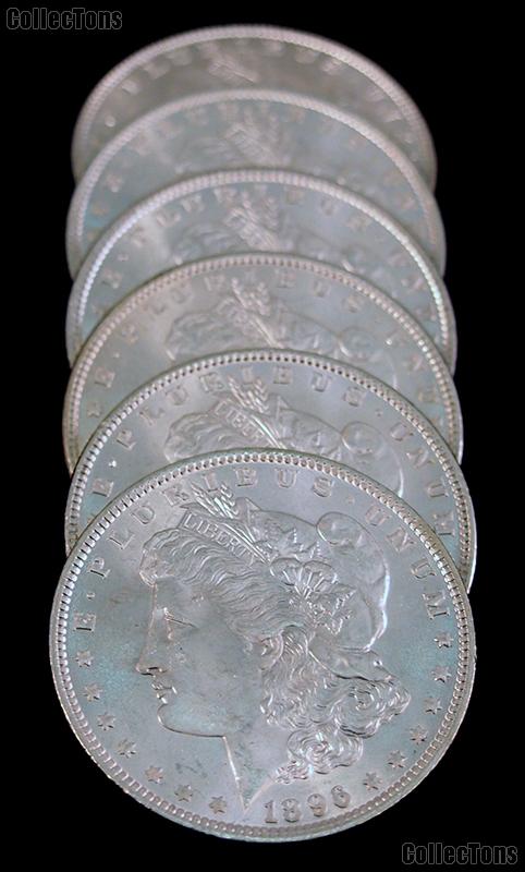 1896 BU Morgan Silver Dollars from Original Roll