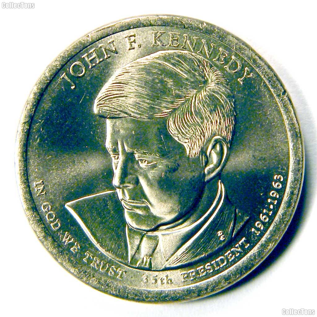 2015-P John F. Kennedy Presidential Dollar GEM BU 2015 JFK Dollar