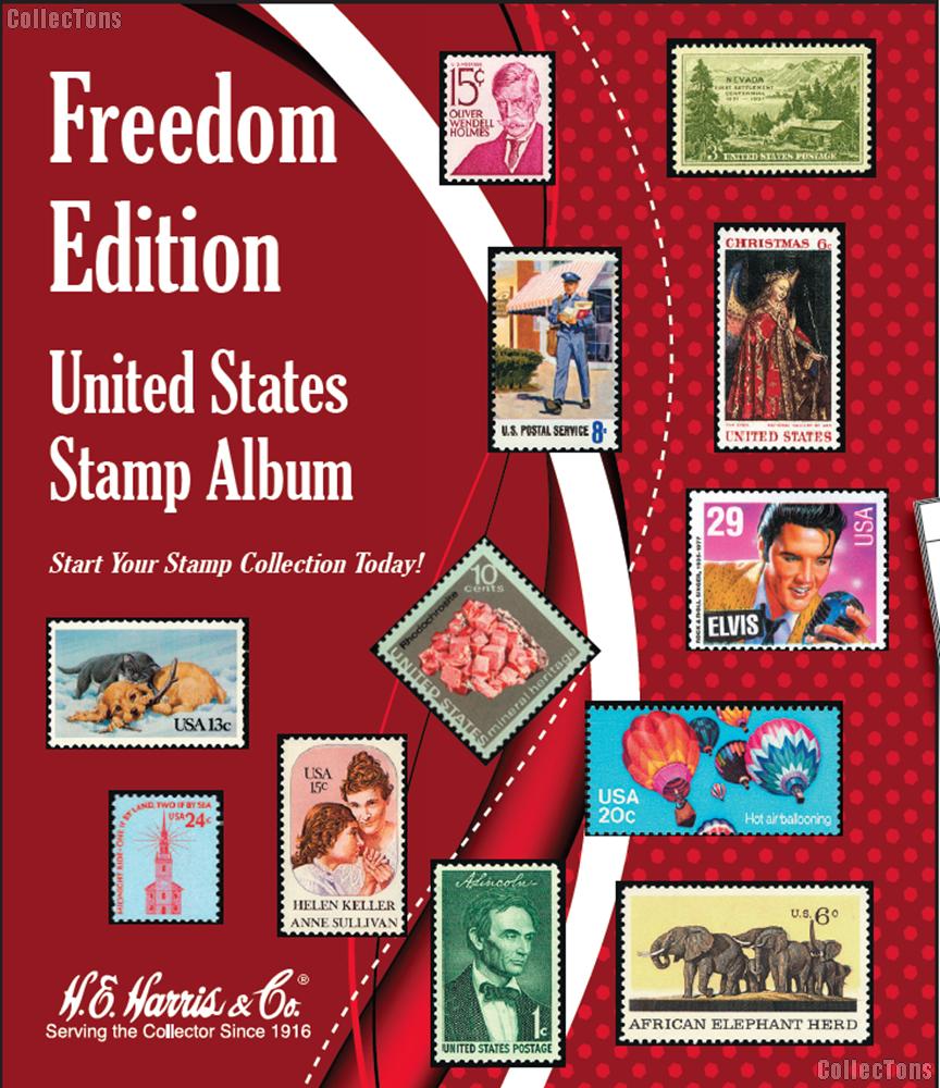 Harris Freedom Edition United States Postage Stamp Album