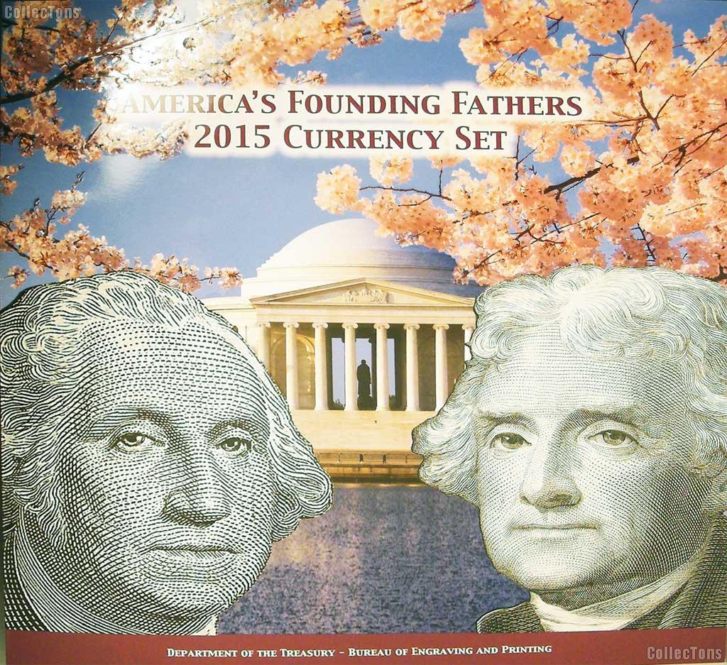 2015 America's Founding Fathers Currency Set