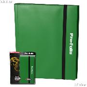 BCW Gaming PRO-FOLIO Album for 360 Cards in Green