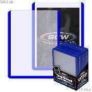 Blue Border Topload Card Holder 3 x 4 - Pack of 25 by BCW