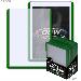 Green Border Topload Card Holder 3 x 4 - Pack of 25 by BCW