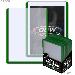 Green Border Topload Card Holder 3 x 4 - Pack of 25 by BCW