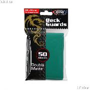 Deck Guard Sleeves for Trading Cards Teal by BCW Pack of 50