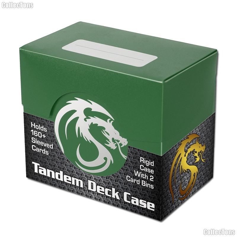 BCW Gaming Deck Case TANDEM in Green