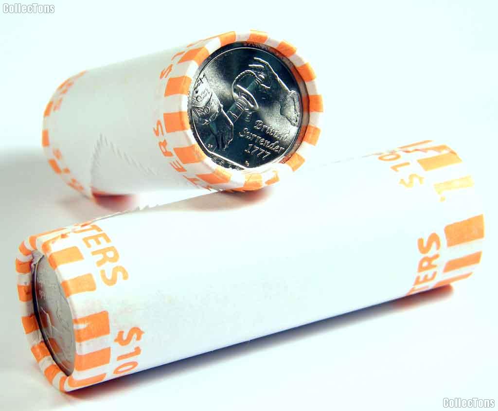 2015-D New York Saratoga National Historical Park National Park Quarter Roll GEM BU America the Beautiful