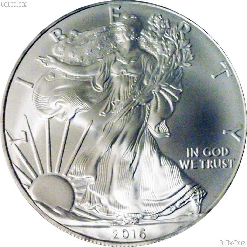 2016 American Silver Eagle Dollar BU