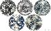 2015 National Park Quarters Complete Set Philadelphia (P) Mint  Uncirculated (5 Coins) NE, LA, NC, DE, NY