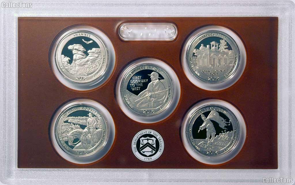 2016 QUARTER PROOF SET * ORIGINAL * 5 Coin U.S. Mint Proof Set