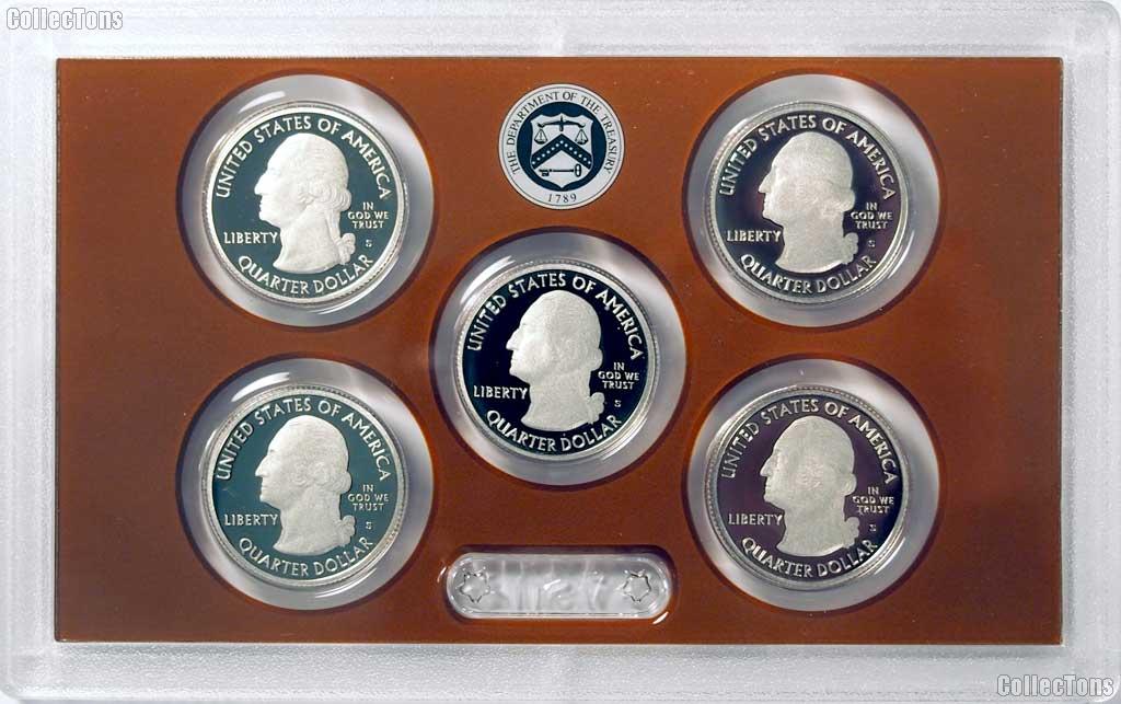 2016 QUARTER PROOF SET * ORIGINAL * 5 Coin U.S. Mint Proof Set