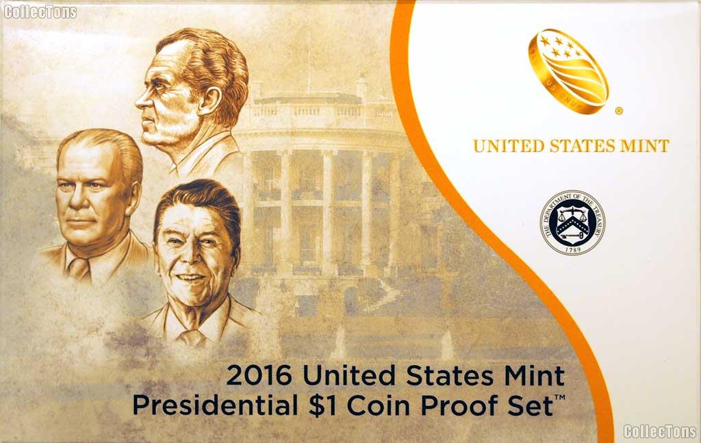 2016 PRESIDENTIAL DOLLAR PROOF SET * 3 Coin U.S. Mint Proof Set