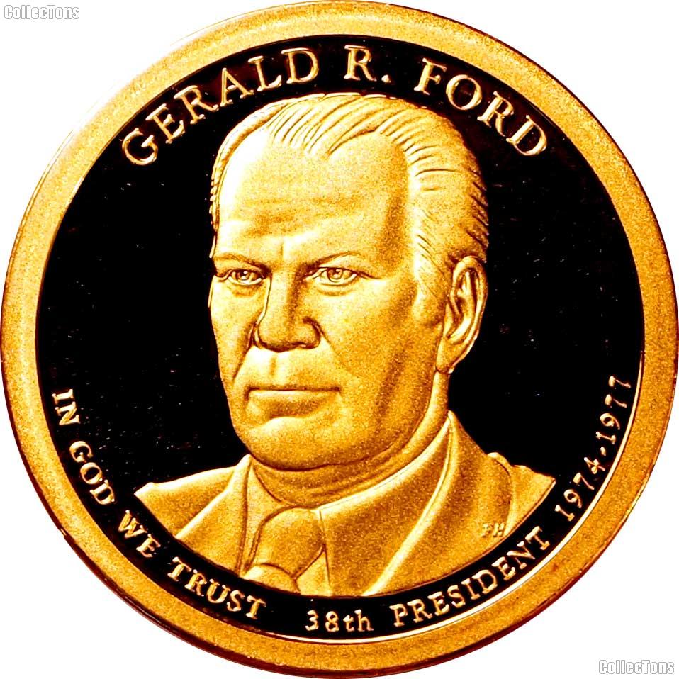 2016-S Gerald R. Ford Presidential Dollar GEM PROOF Coin
