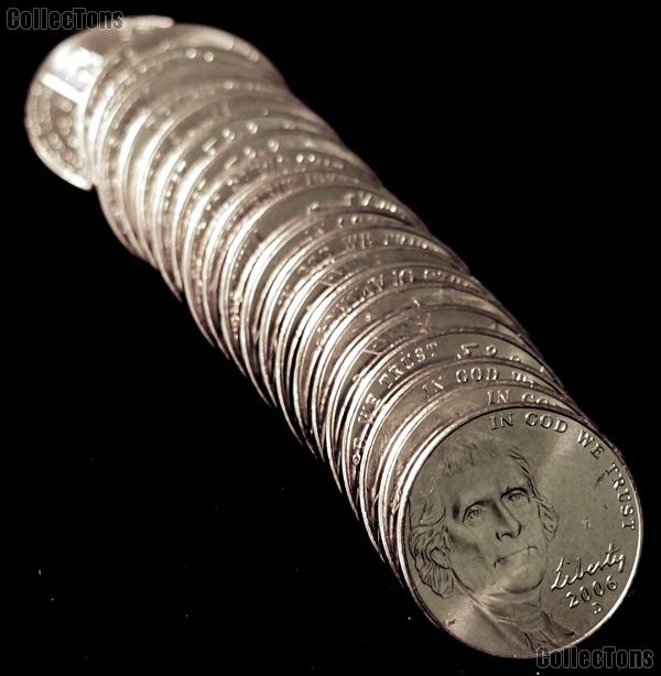 2006-D BU Jefferson Nickel Roll - 40 Coins