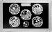 2016 SILVER QUARTER PROOF SET * 5 Coin U.S. Mint Proof Set