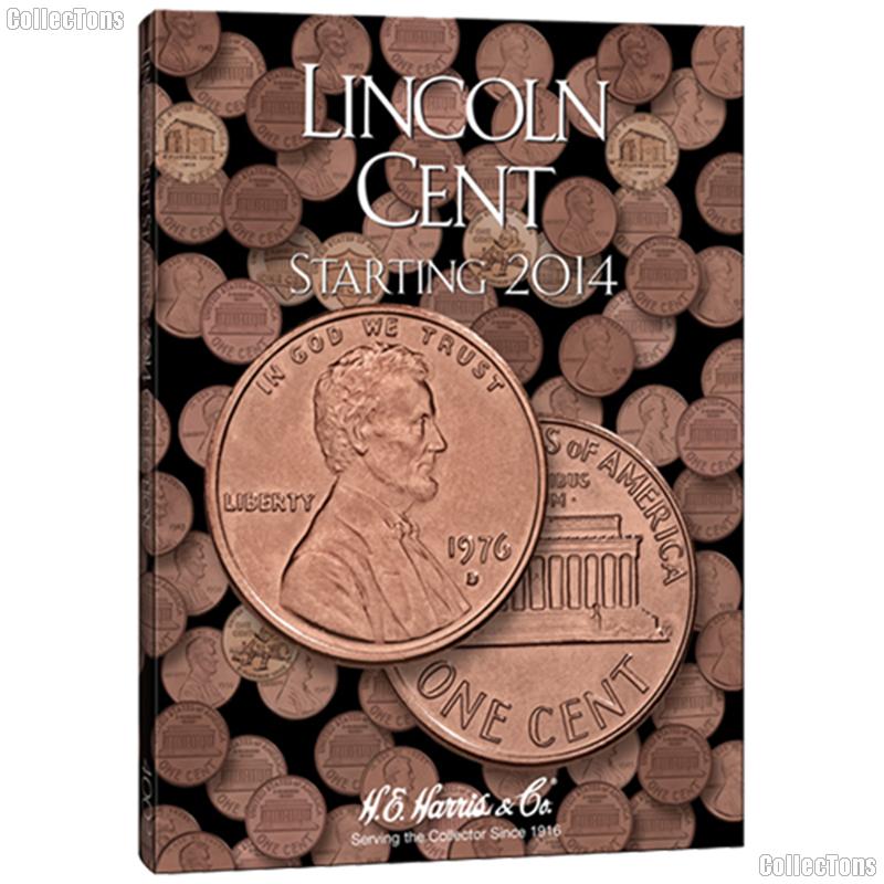 Harris Lincoln Cents Starting 2014 Coin Folder 4002