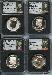 2014 Silver Kennedy Half Dollar - 50th Anniversary 4-Coin Set in NGC 69 Early Releases Retro Holders
