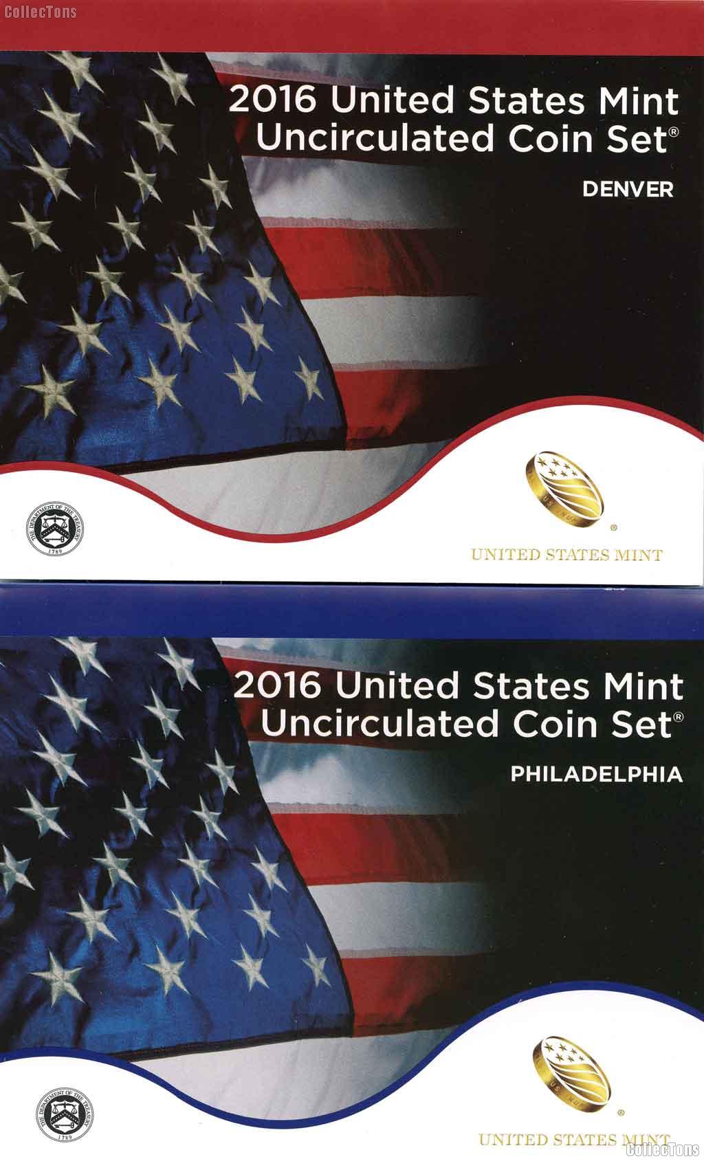 2016 Mint Set - All Original 26 Coin U.S. Mint Uncirculated Set