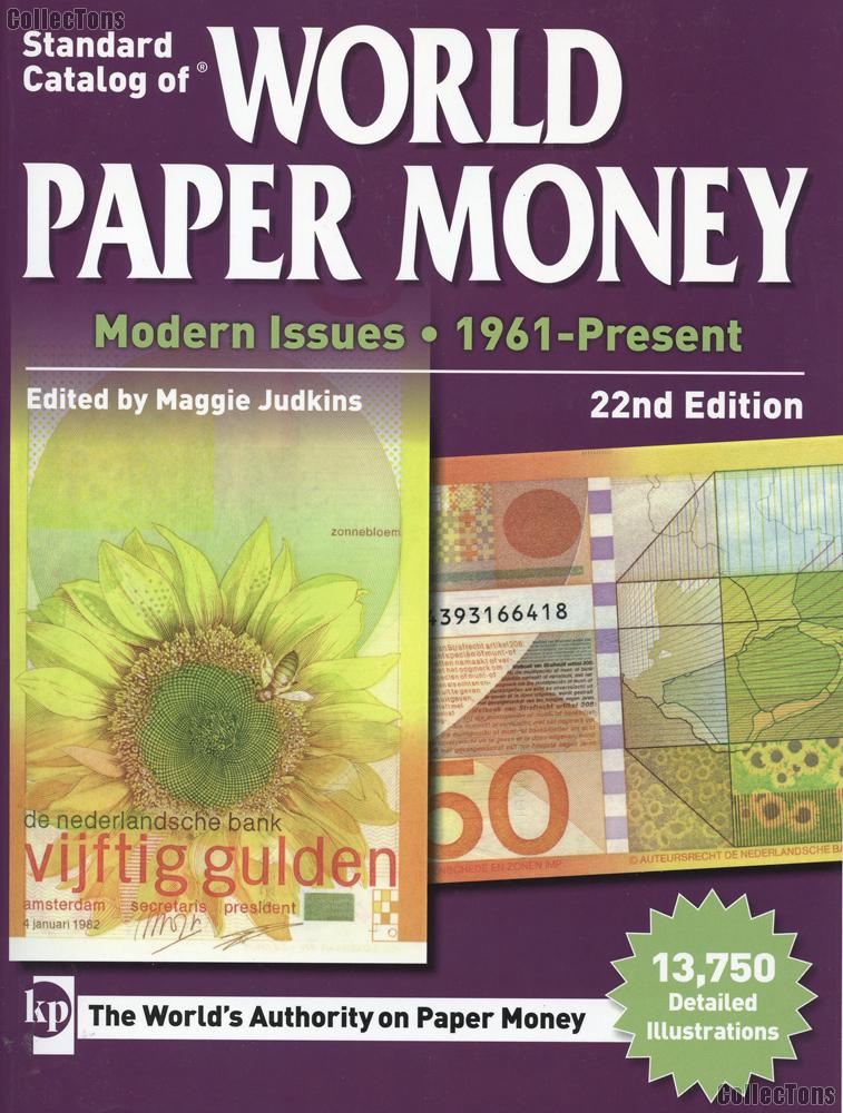 Krause Standard Catalog of World Paper Money Modern Issues 1961-Present, 22nd Edition