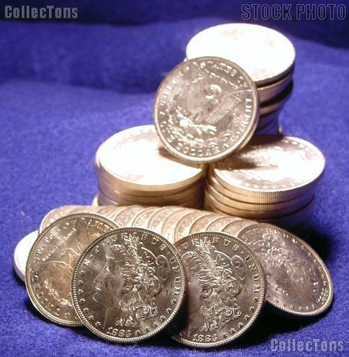 1883-O BU Morgan Silver Dollars from Original Roll