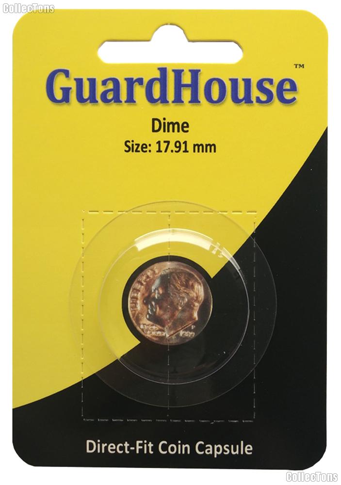 Guardhouse Coin Capsule Direct Fit Coin Holder for DIMES