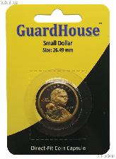 Guardhouse Coin Capsule Direct Fit Coin Holder for SMALL DOLLARS