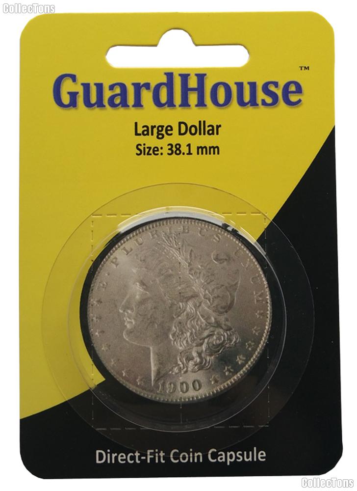 Guardhouse Coin Capsule Direct Fit Coin Holder for LARGE DOLLARS
