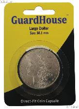 Guardhouse Coin Capsule Direct Fit Coin Holder for LARGE DOLLARS