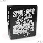Trading Card Album by BCW 3 Ring Trading Card Album in Black