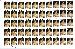 1996 Madonna & Child 32 Cent US Postage Stamp Unused Sheet of 50 Scott #3007