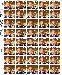 1990 Dwight David Eisenhower 25 Cent US Postage Stamp MNH Sheet of 40 Scott #2513