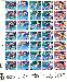 1992 Winter Olympics 29 Cent US Postage Stamp MNH Sheet of 35 Scott #2611-2615
