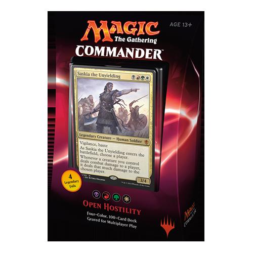 MTG Magic The Gathering Commander 2016 100-Card Deck: Open Hostility