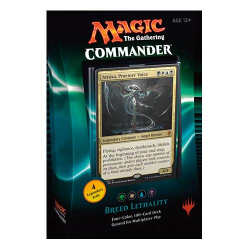 MTG Magic The Gathering Commander 2016 100-Card Deck: Breed Lethality