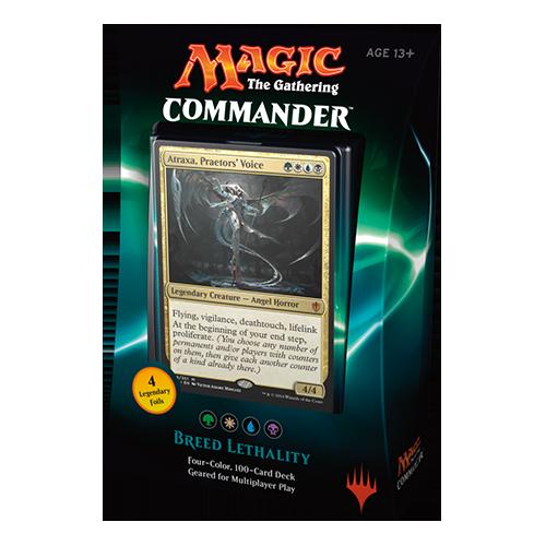 MTG Magic The Gathering Commander 2016 100-Card Deck: Breed Lethality