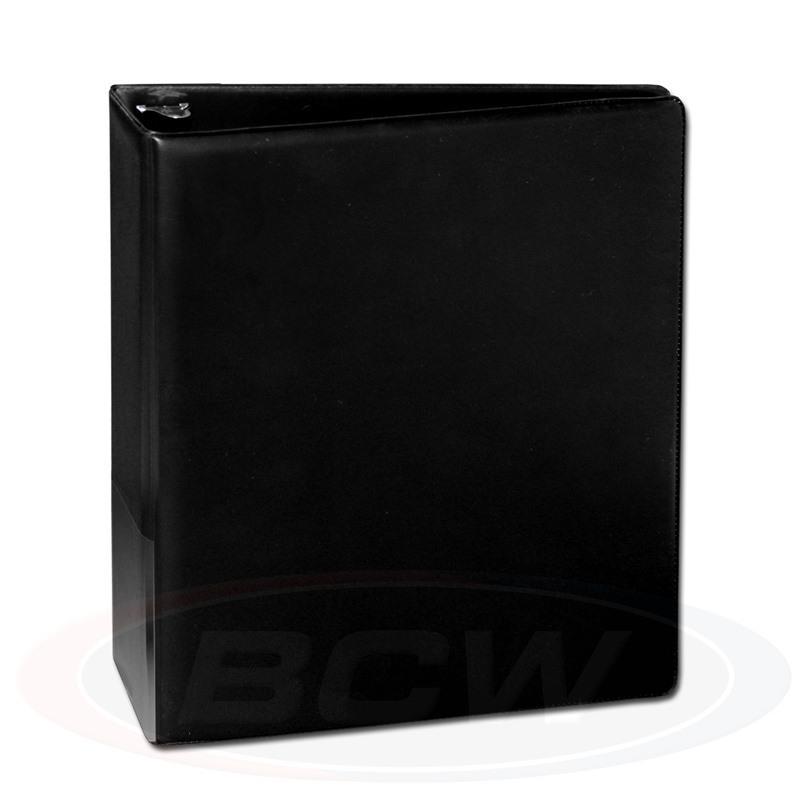 BCW Plain Black Binder - 2" D-Ring Album