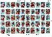1995 Santa + Children 32 Cent US Postage Stamp MNH Sheet of 50 Scott #3004-3007